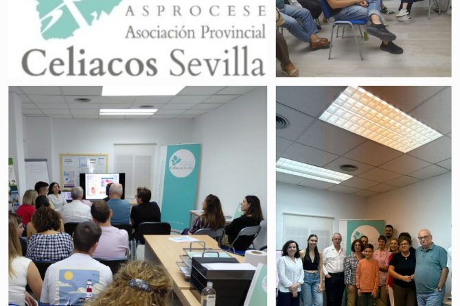 NUEVA REUNION DE ACOGIDA EN LA SEDE DE LA ASOCIACIÓN IMPARTIDA POR CARMEN GONZÁLEZ NARANJO DE LA UNIDAD DE DIGESTIVO DE VIRGEN DEL ROCIO